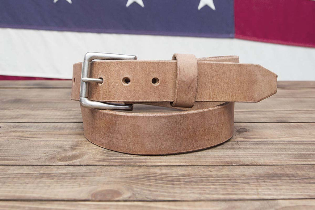 CLASSIC NATURAL 1.5 Leather Belt