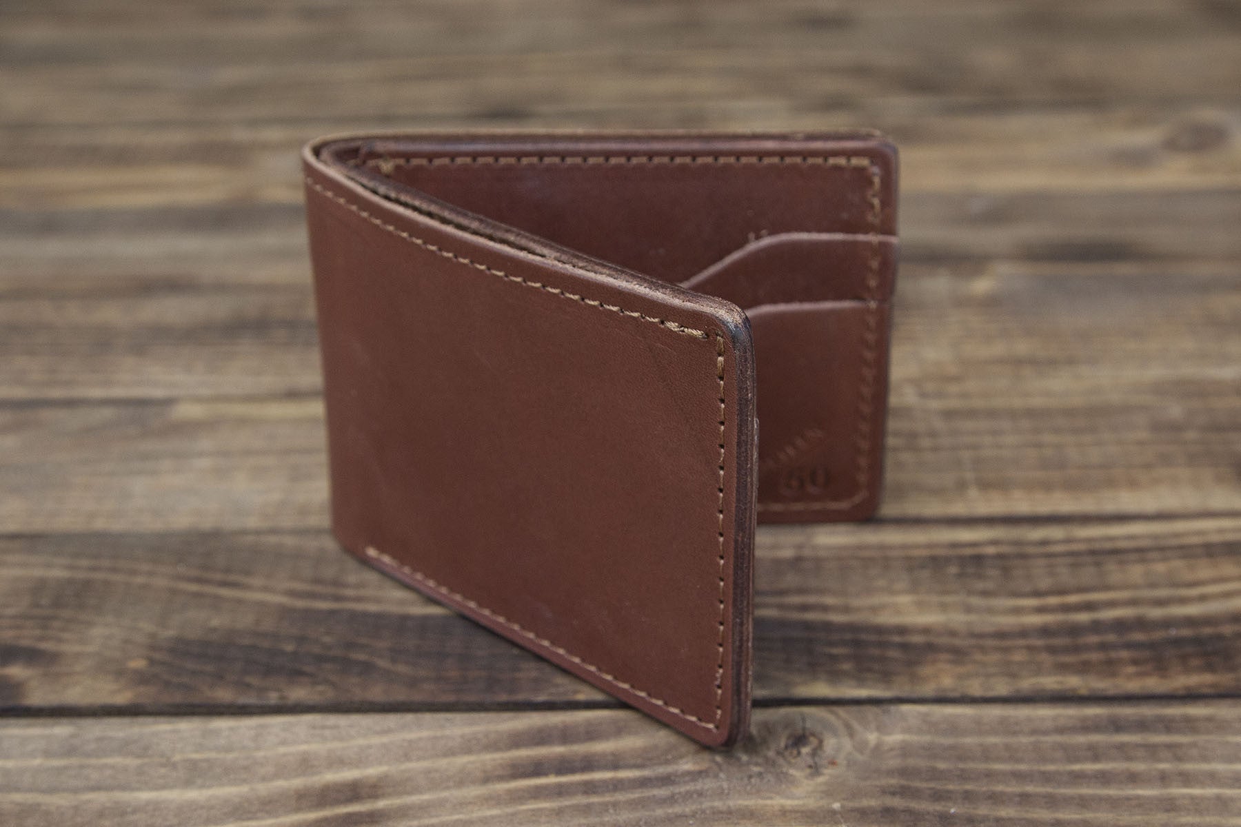 Classic Bifold Wallet | Brown Bridle – Thirteen50 Leather
