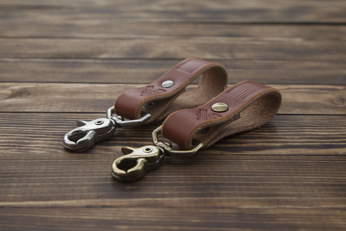 Key Fob | Brown – Thirteen50 Leather